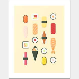 All The Sushi Posters and Art